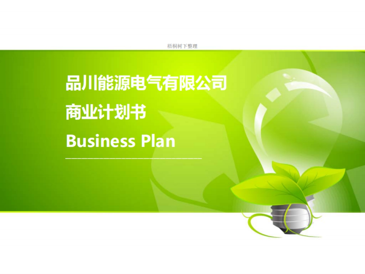 弈投孵化器推荐项目品川能源商业计划书_第2页