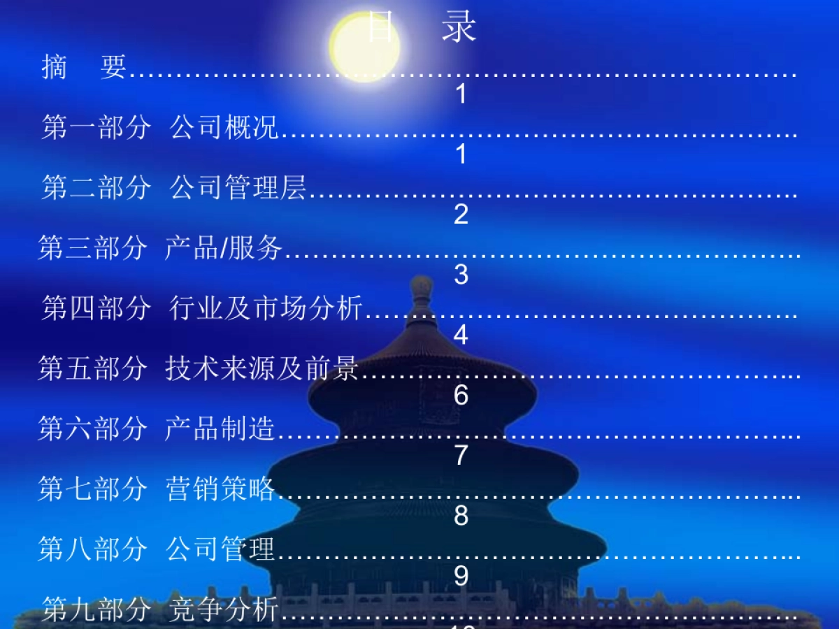 武汉市XX科技开发有限责任公司商业计划书_第2页