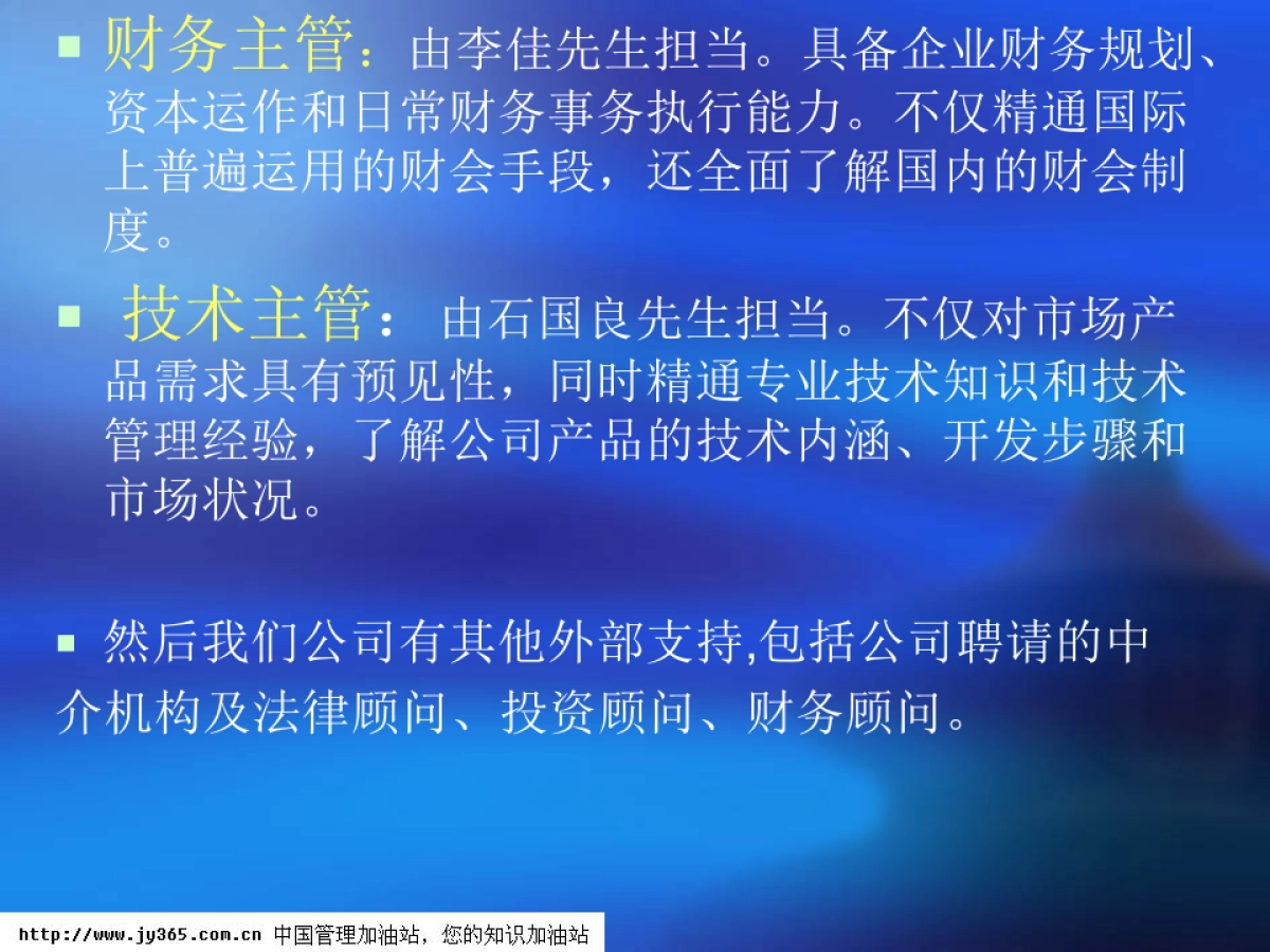 武汉市XX科技开发有限责任公司商业计划书_第7页