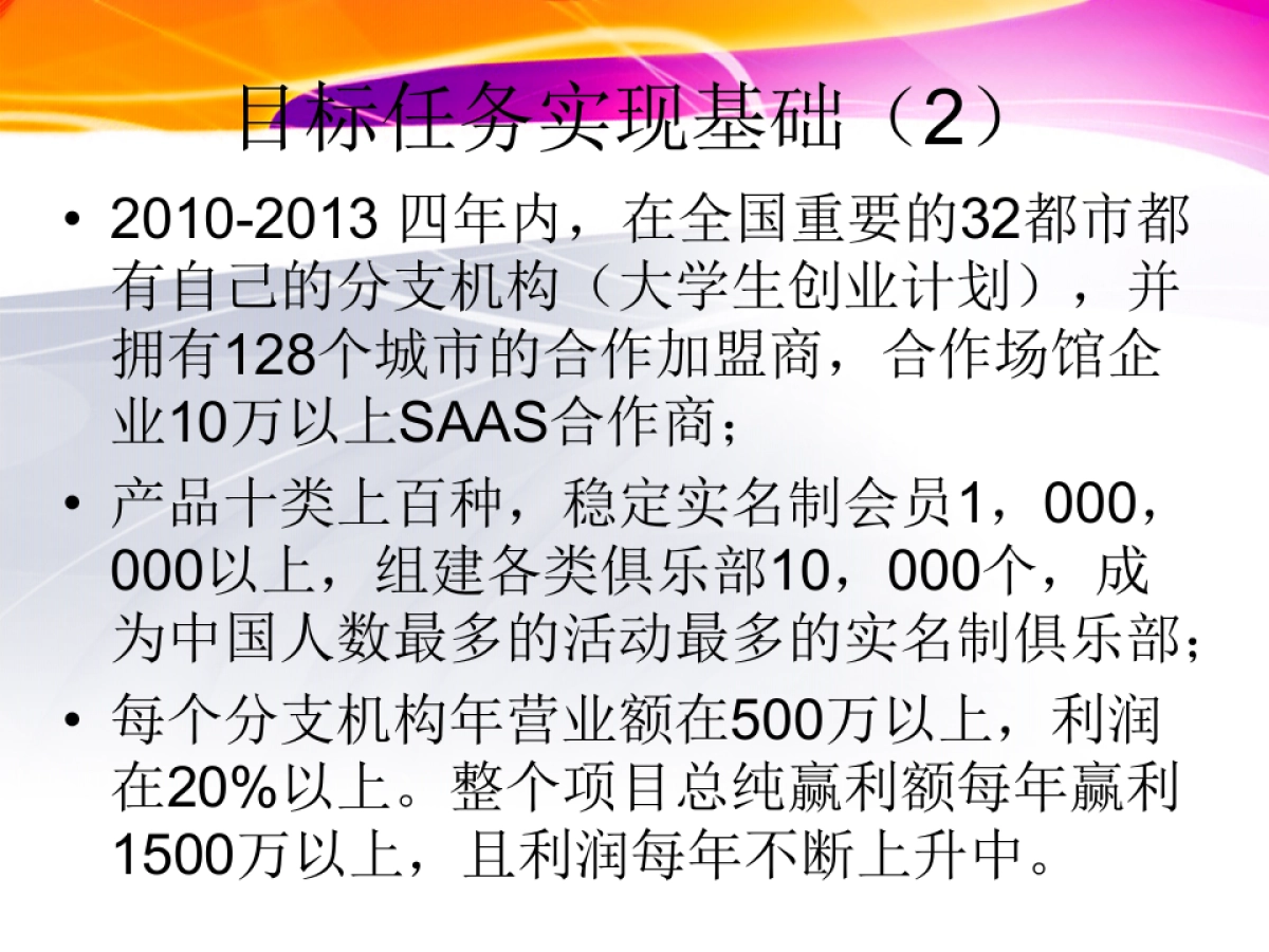 中国飞之翔体育产业商业计划书_第3页