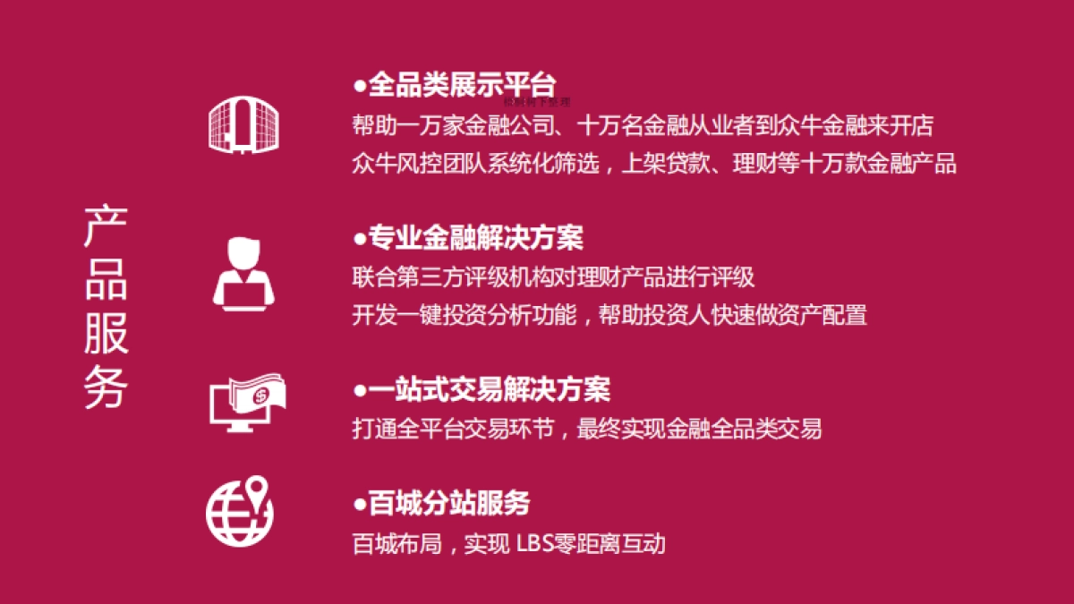 众牛-你身边的金融广场商业计划书_第4页