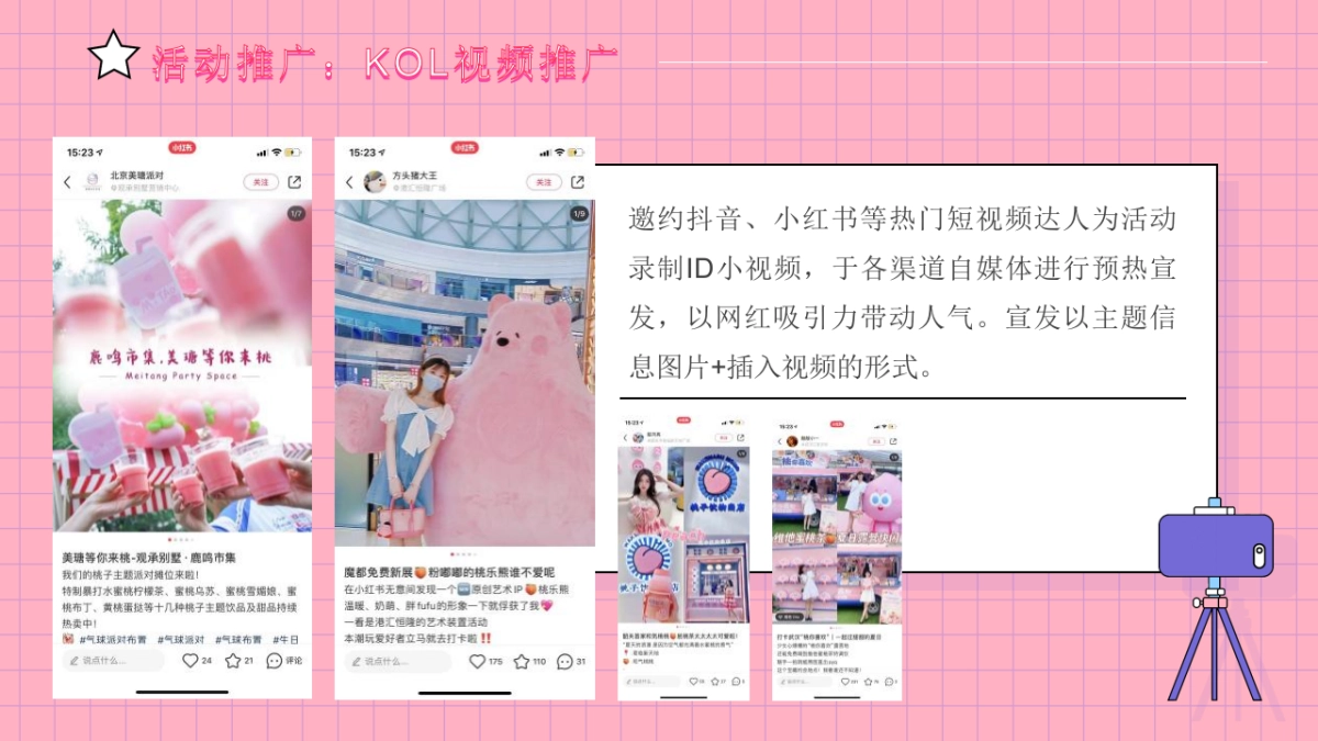 2023商业购物中心桃醉一夏系列“夏日出桃计划”主题活动策划方案_第9页