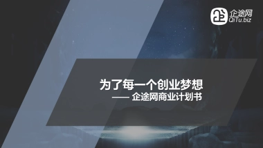 企途网商业计划书