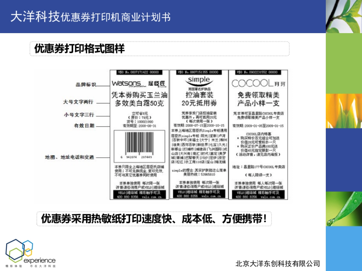 大洋科技优惠券打印机商业计划书_第7页