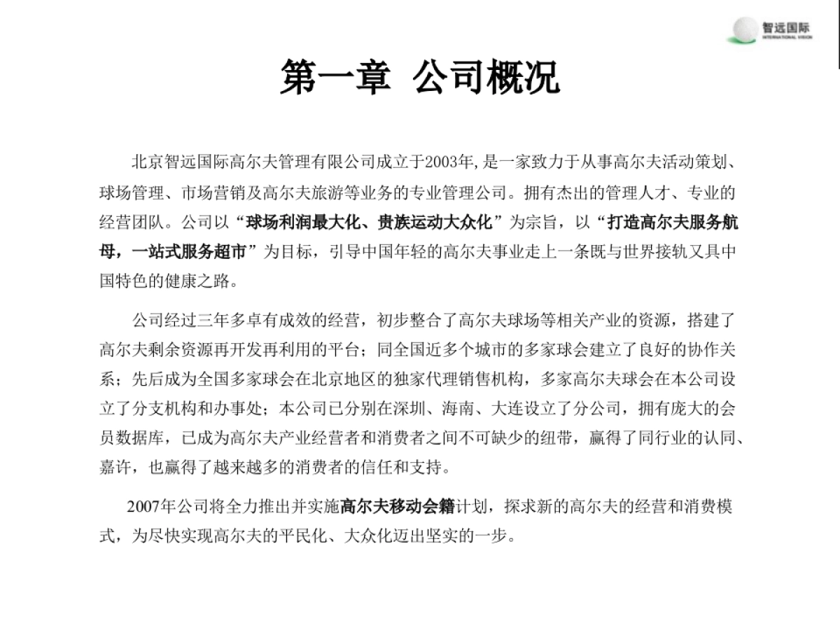 高尔夫移动卡项目商业计划书_第6页