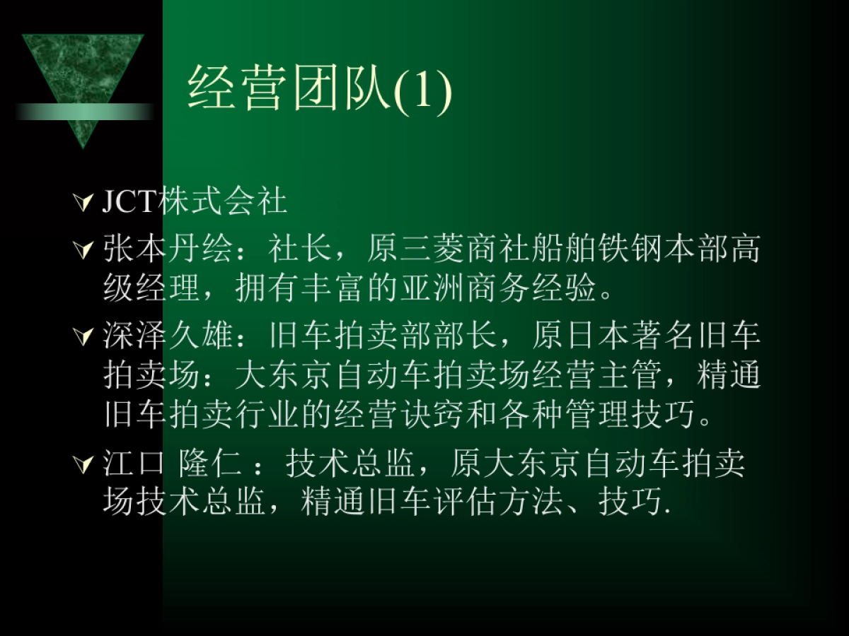 旧机动车拍卖场商业计划_第3页