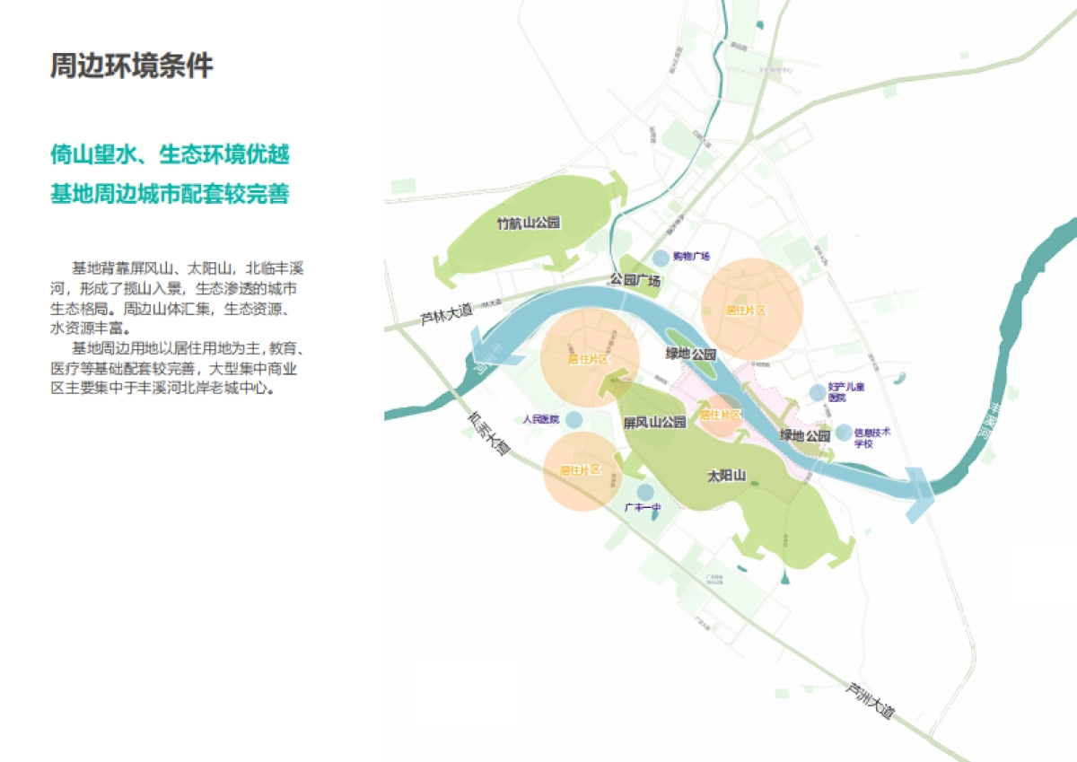 2022广丰区屏风山周边城市更新及景观概念方案设计（老城改造 河滨商业）_第6页