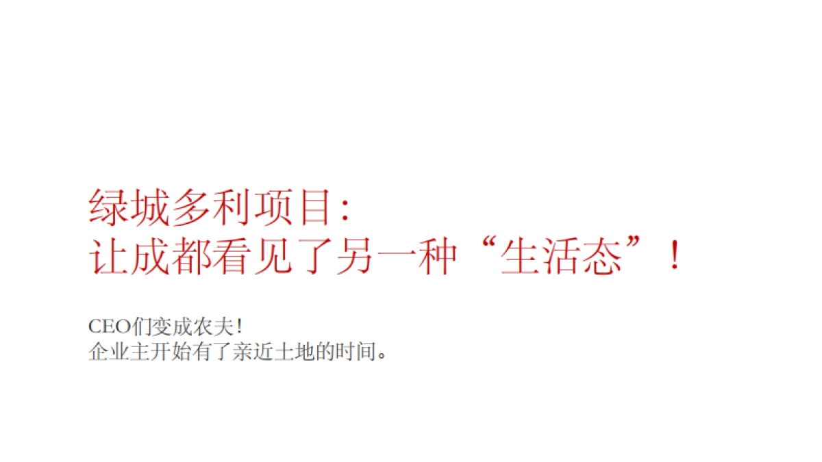 成都生活方式田园人文小镇_第5页