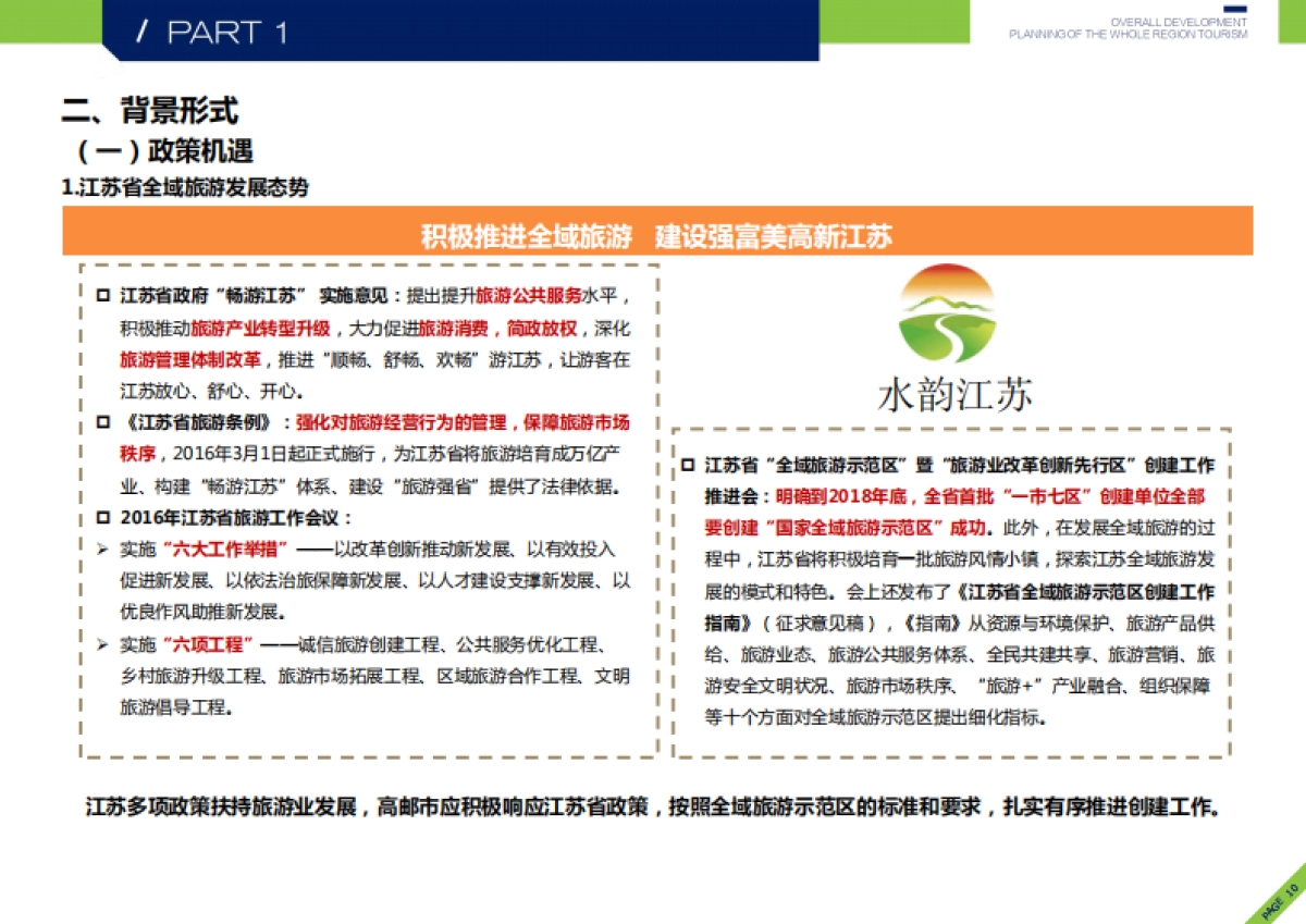 高邮市全域旅游发展总体规划（中陆必得）_第10页