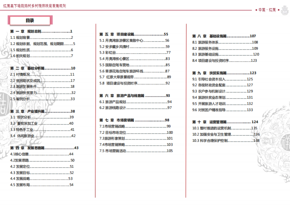 红原下哈拉玛村旅游扶贫规划_第5页