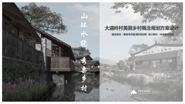 秦皇岛大道岭村美丽乡村概念规划（中央美院）