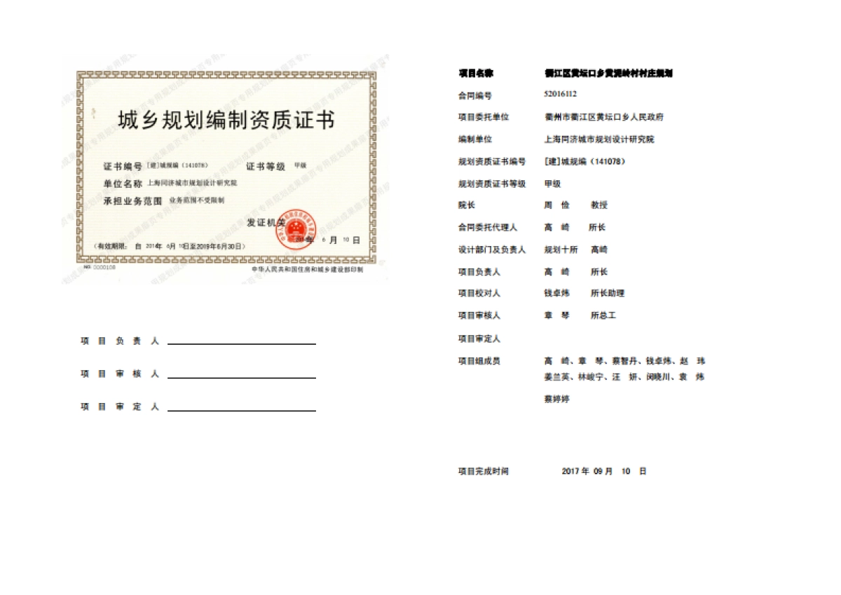 区黄坛口乡村庄规划（同济）_第2页