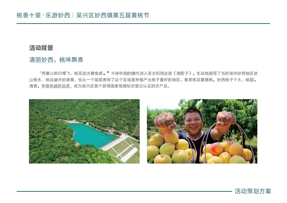文旅小镇第五届黄桃节“桃香十里·乐游妙西”主题活动策划方案_第7页