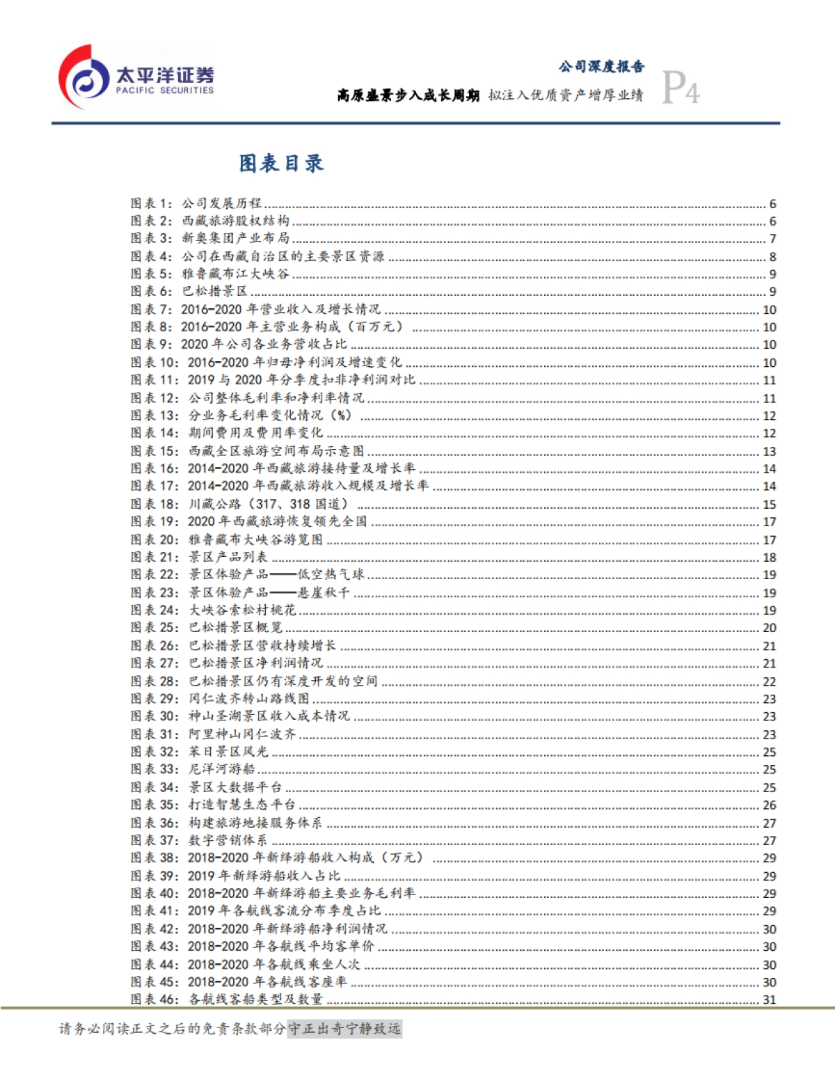 西藏旅游:高原盛景步入成长周期,拟注入优质资产增厚业绩-太平洋证券-40页_第4页