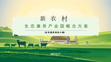 新农村生态康养产业园概念性方案