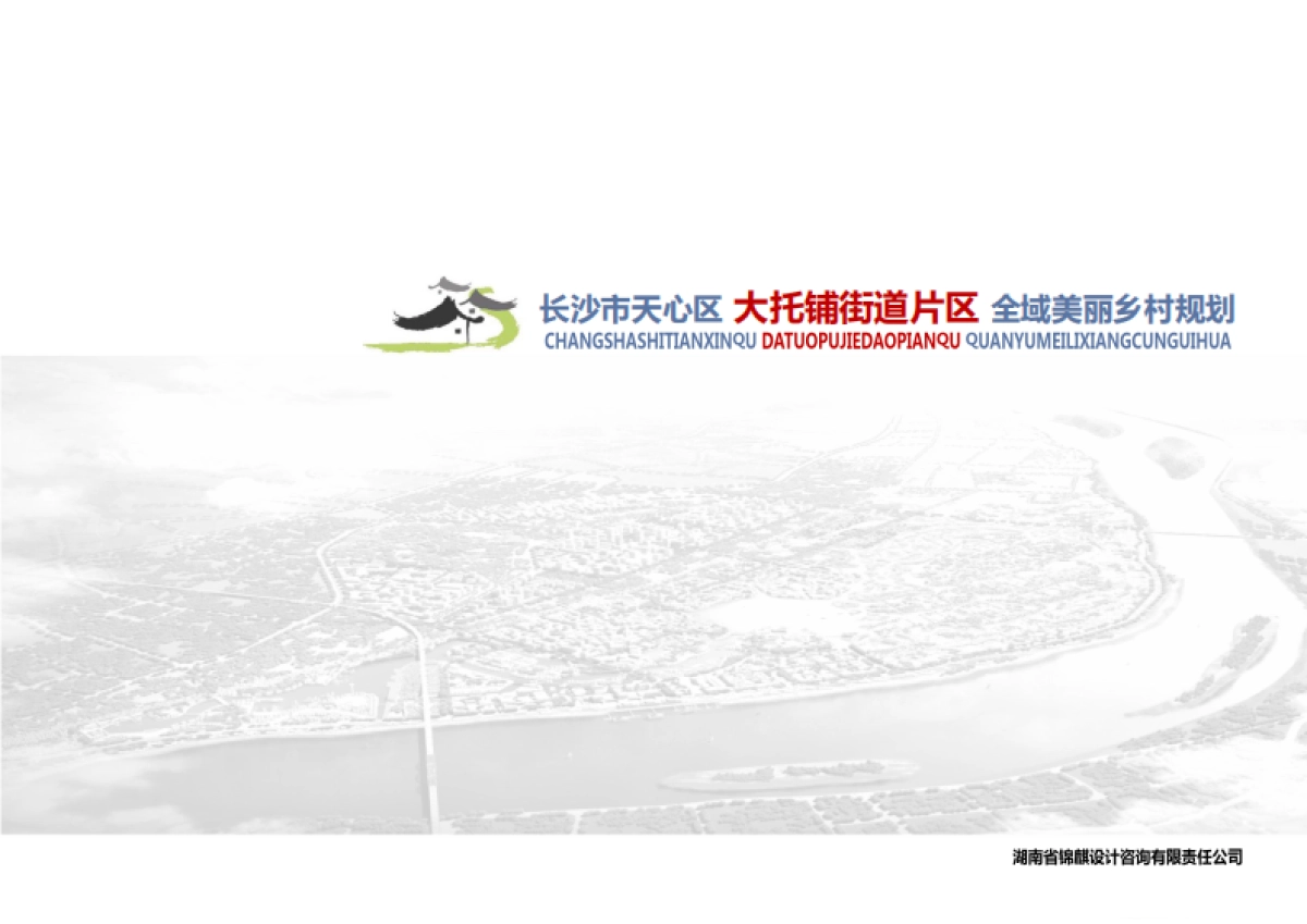 长沙天心区大托铺街道全域美丽乡村规划_第1页