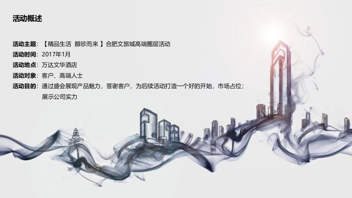 2017合肥万达文旅高端城圈层活动策划案_第2页