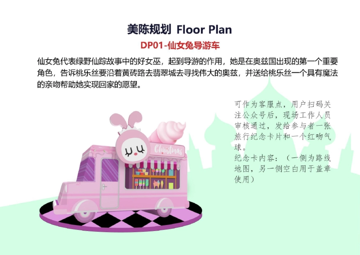 2018世界经典潮萌绿野仙踪圣诞春节美陈方案_第5页