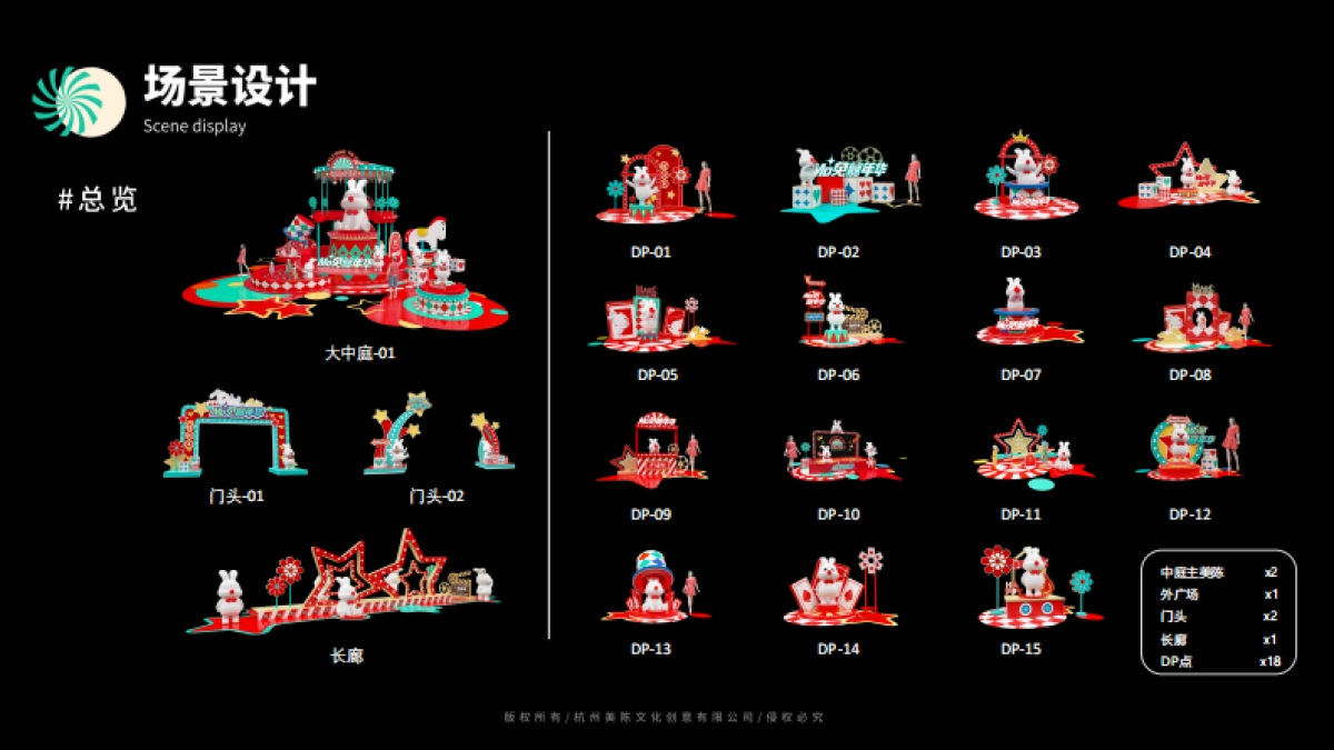 MO兔嘉年华圣诞新年美陈设计方案-52P_第8页