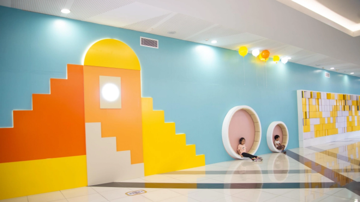 泉州SM购物中心三四楼业态调整围挡美陈方案_第4页