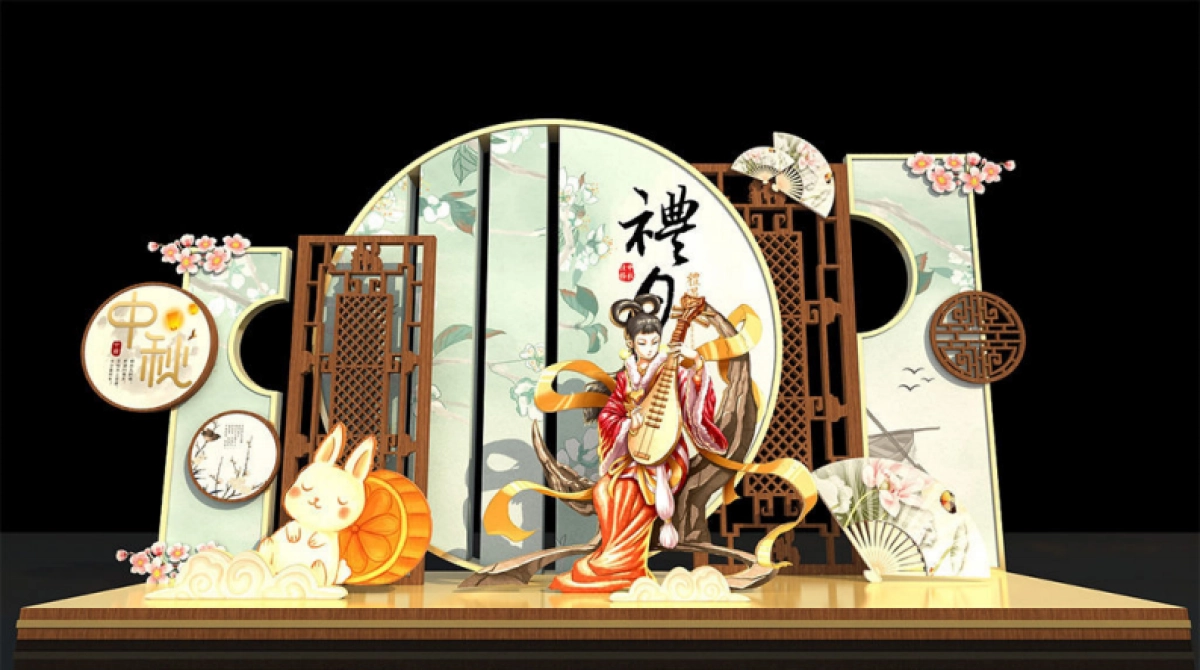 中秋节美陈效果图_第10页