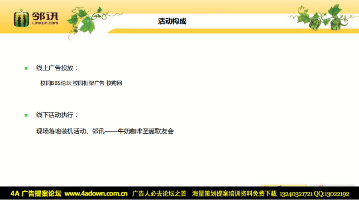 2010邻讯圣诞歌友会活动结案(高校)-21P_第4页