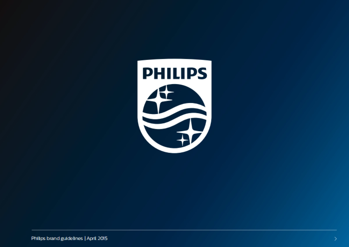 飞利浦 Philips 品牌指导手册_第1页