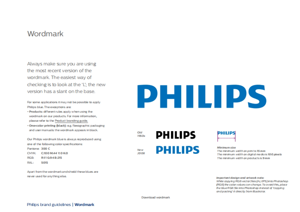 飞利浦 Philips 品牌指导手册_第9页