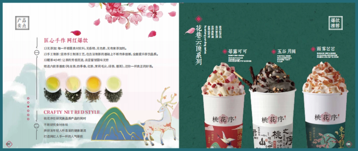 花序茶饮奶茶品牌画册-智诚_第6页