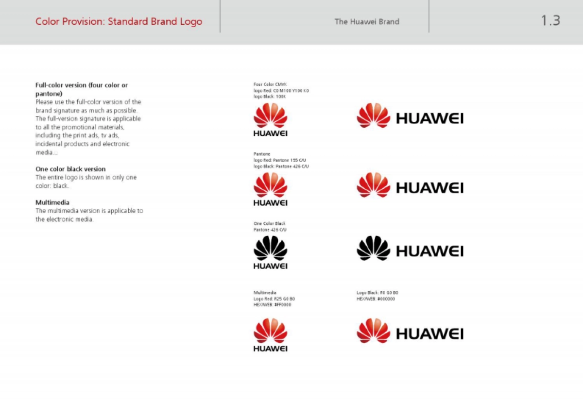 华为品牌视觉识别手册_第6页