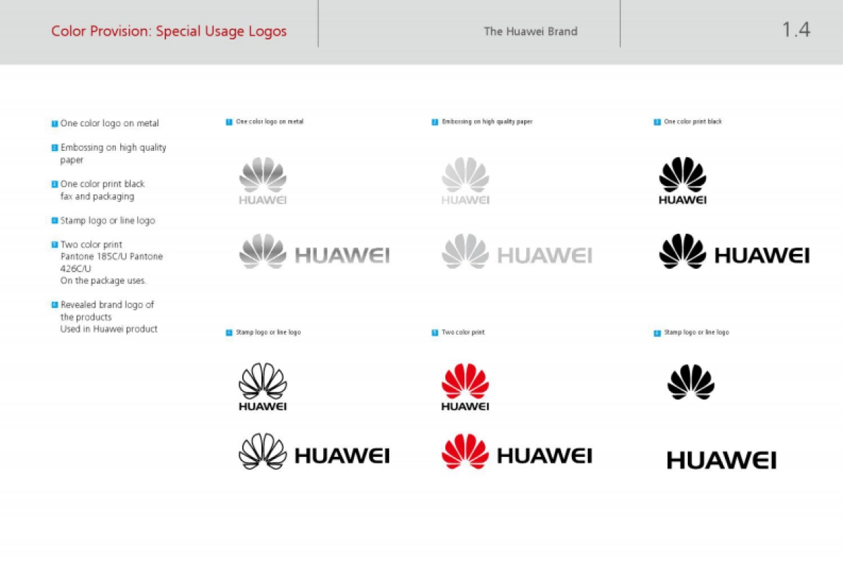 华为品牌视觉识别手册_第7页