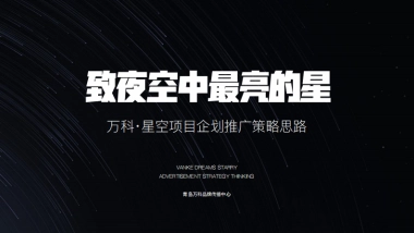 万科星空LOFT公寓故事线推广案-青岛万科品牌中心