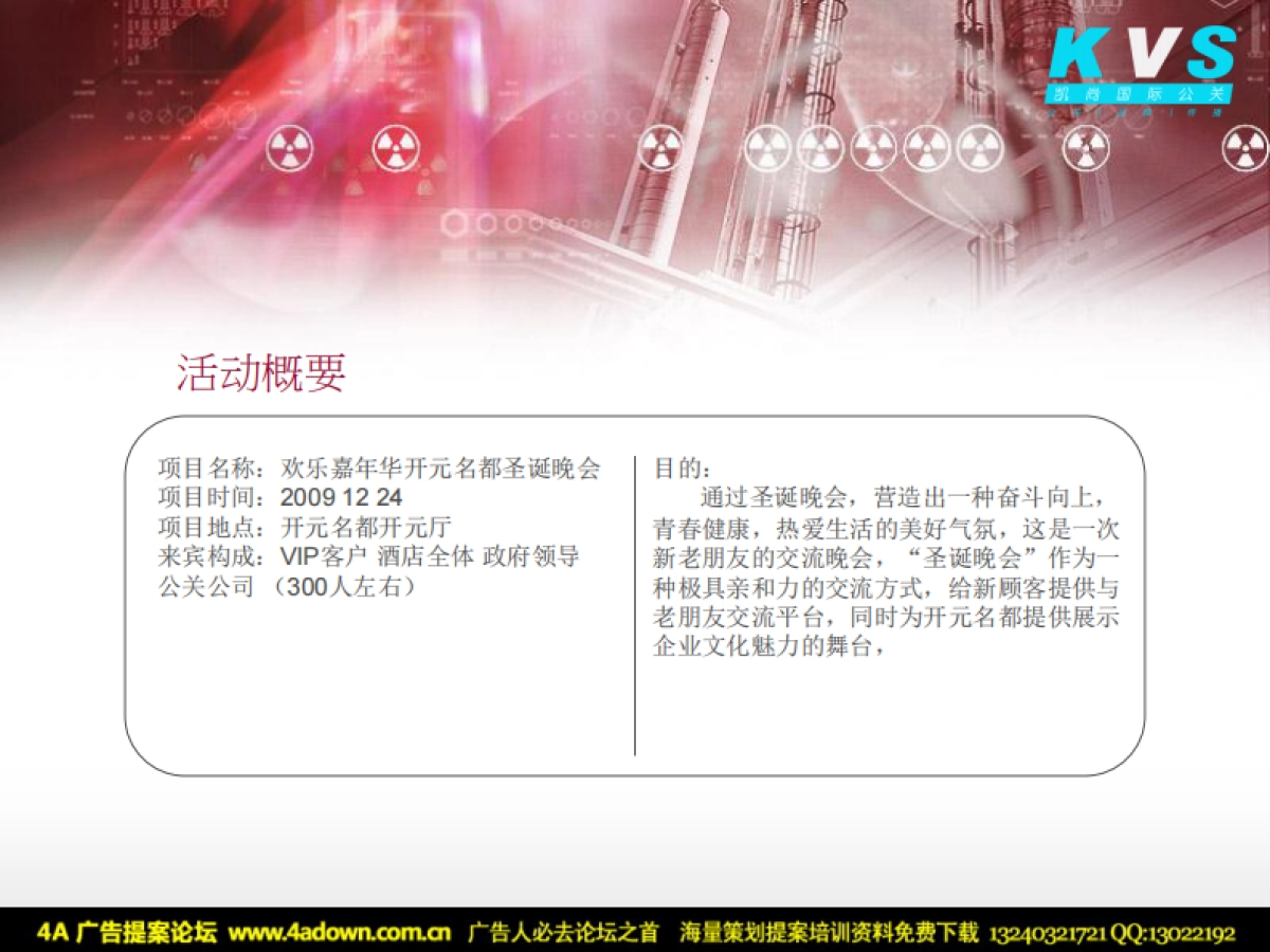 2009开元名都酒店欢乐嘉年华圣诞晚会提案-32P_第3页