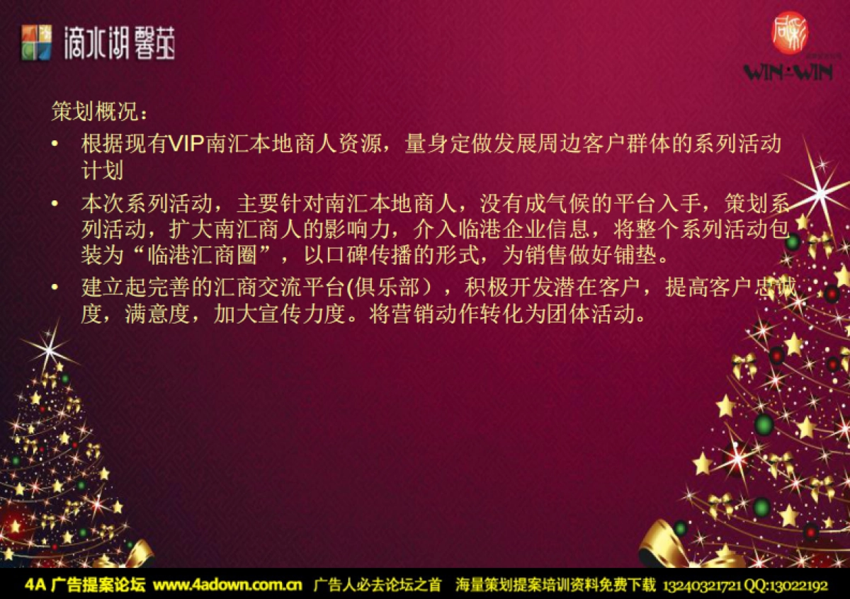 2011滴水湖圣诞活动策划提案-30P_第3页