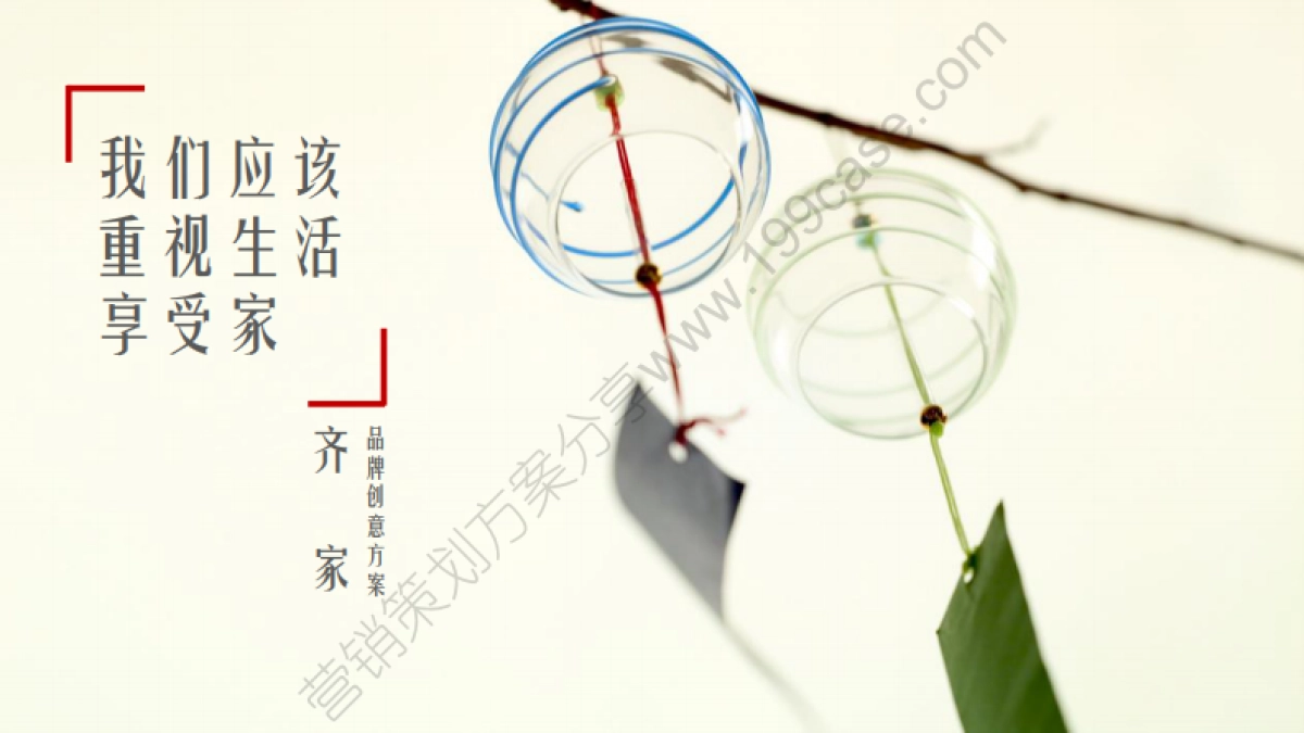 2015齐家网品牌创意方案-蓝标-107P_第1页