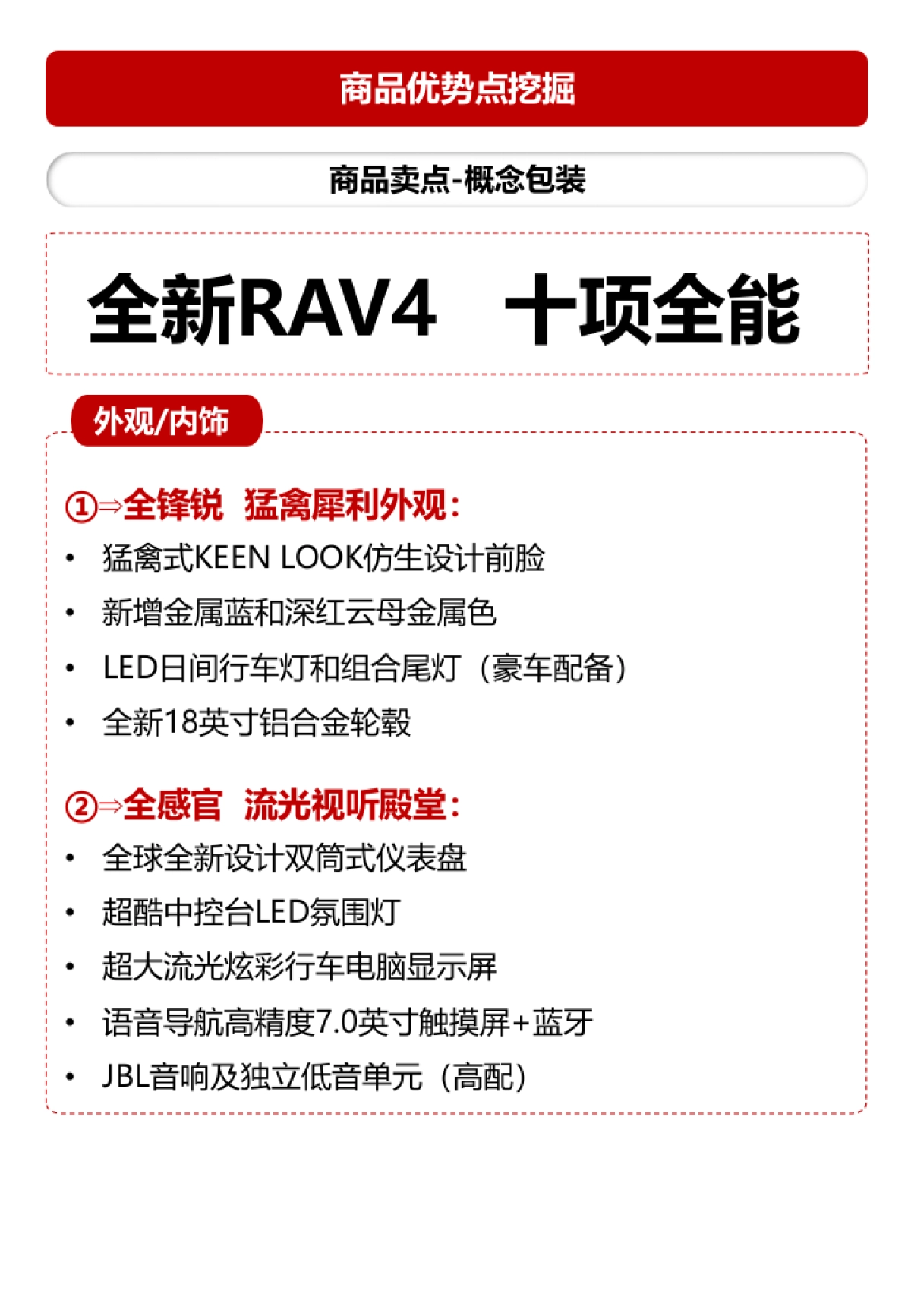 丰田武汉东方时代4S店RAV4话术企划方向提案_第8页