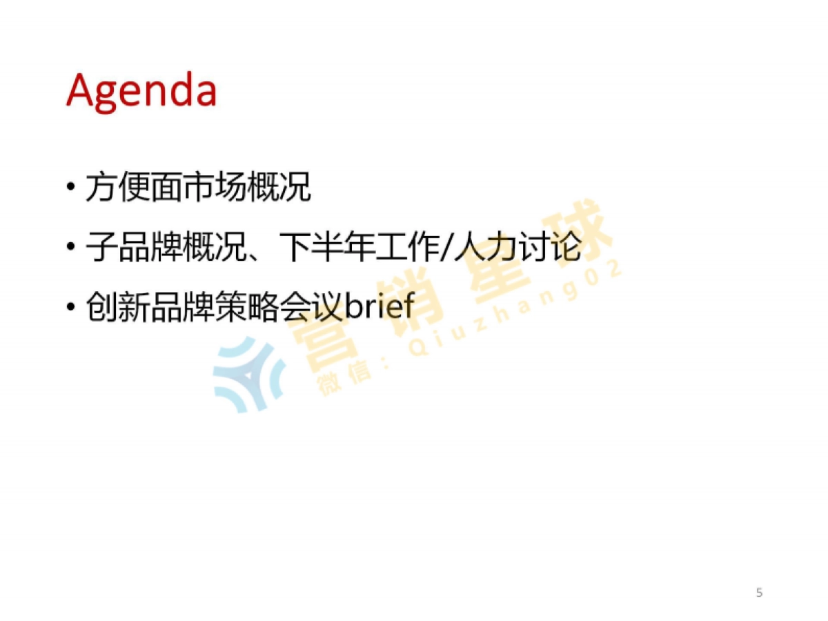 康师傅方便面產品說明與品牌策略提案Brief_第5页