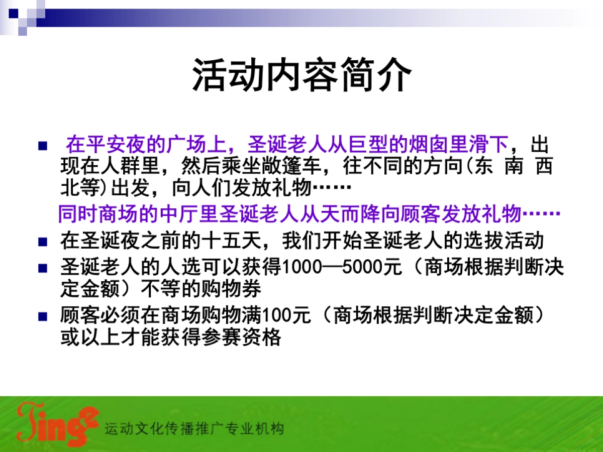 快乐圣诞元旦购物节促销提案书_第5页
