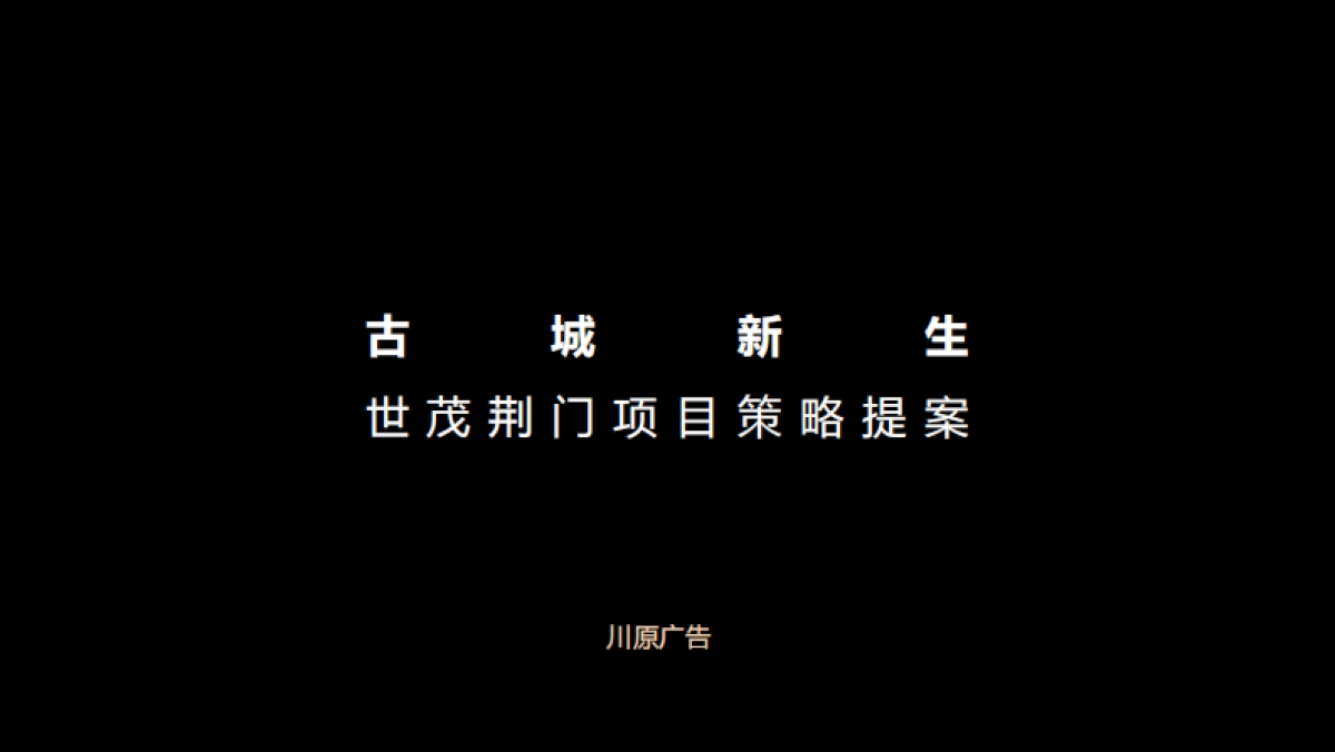 世茂中国荆门古城商业改造项目提案_第1页