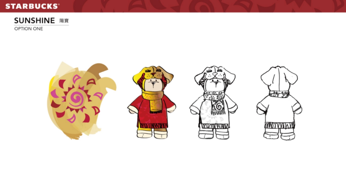 星巴克狗年小熊提案_第2页