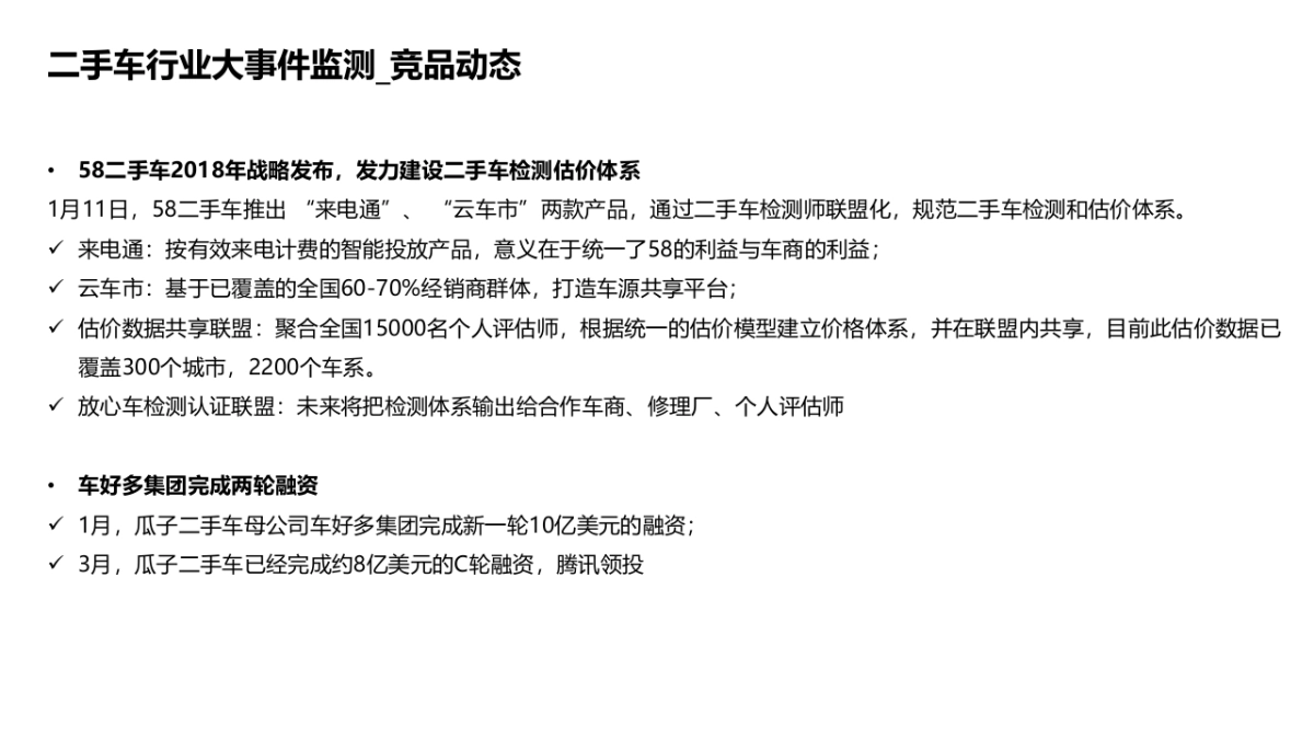 车置宝第一季度行业大事件、竞品传播监测_第4页