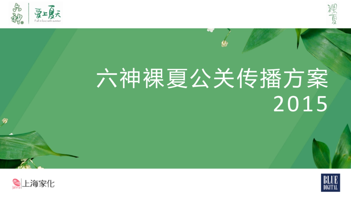 六神裸夏公关传播方案 _第1页