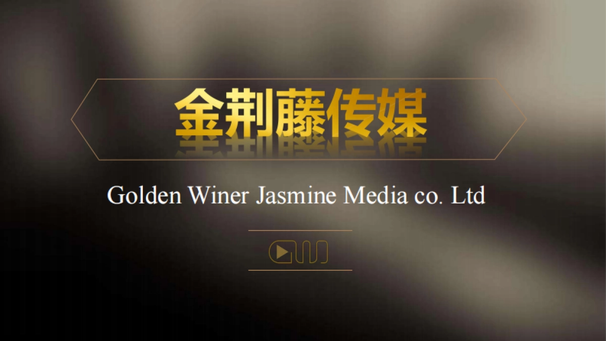 公司介绍-金荆藤传媒简介_第1页