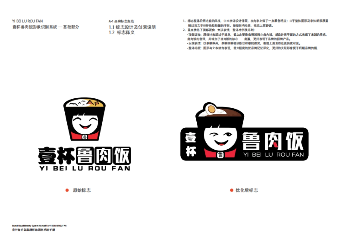 壹杯鲁肉饭VI设计手册_第3页
