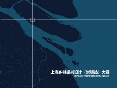 上海乡村振兴设计崇明站大赛港西镇农民集中居住项目（天华）
