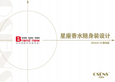 星座香水随身装设计KSTL