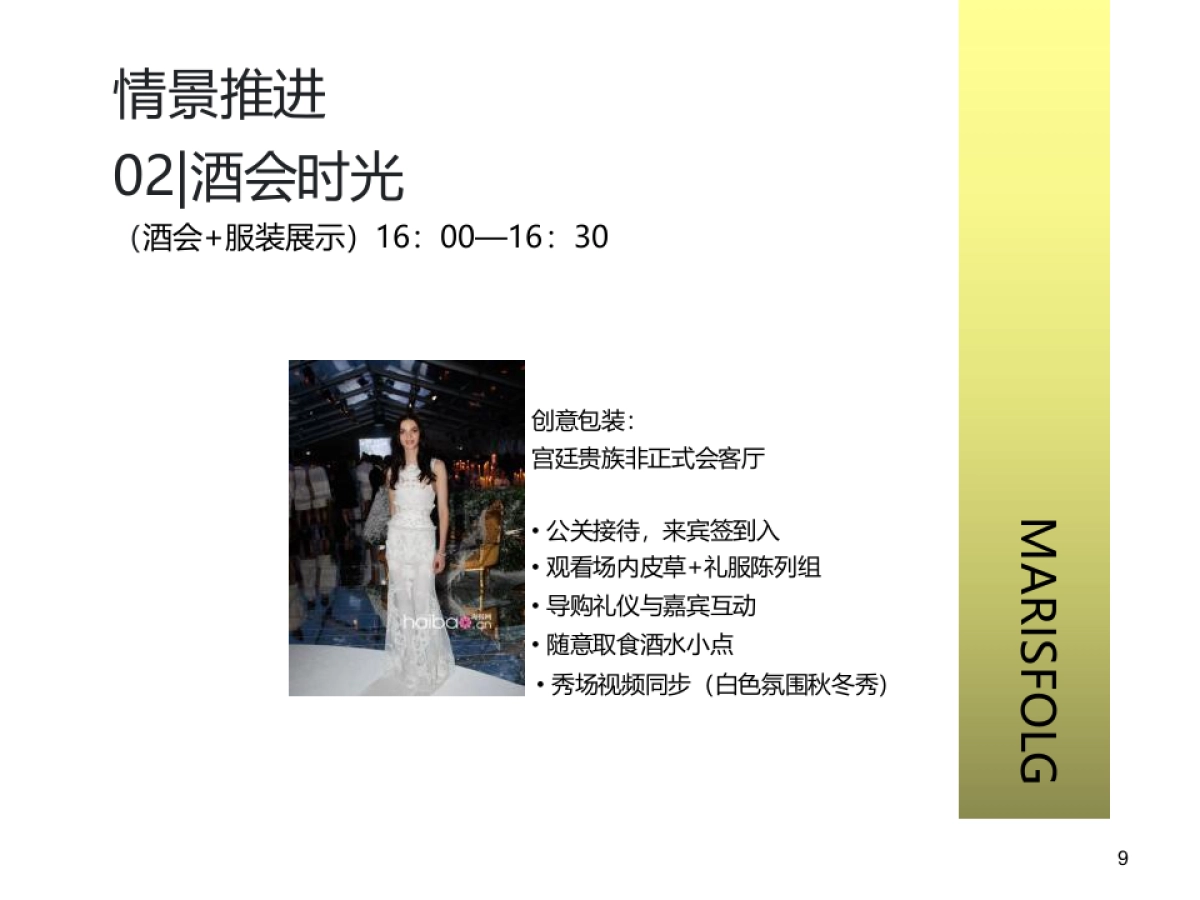 2017玛斯菲尔VIP订制酒会策划简案_第9页