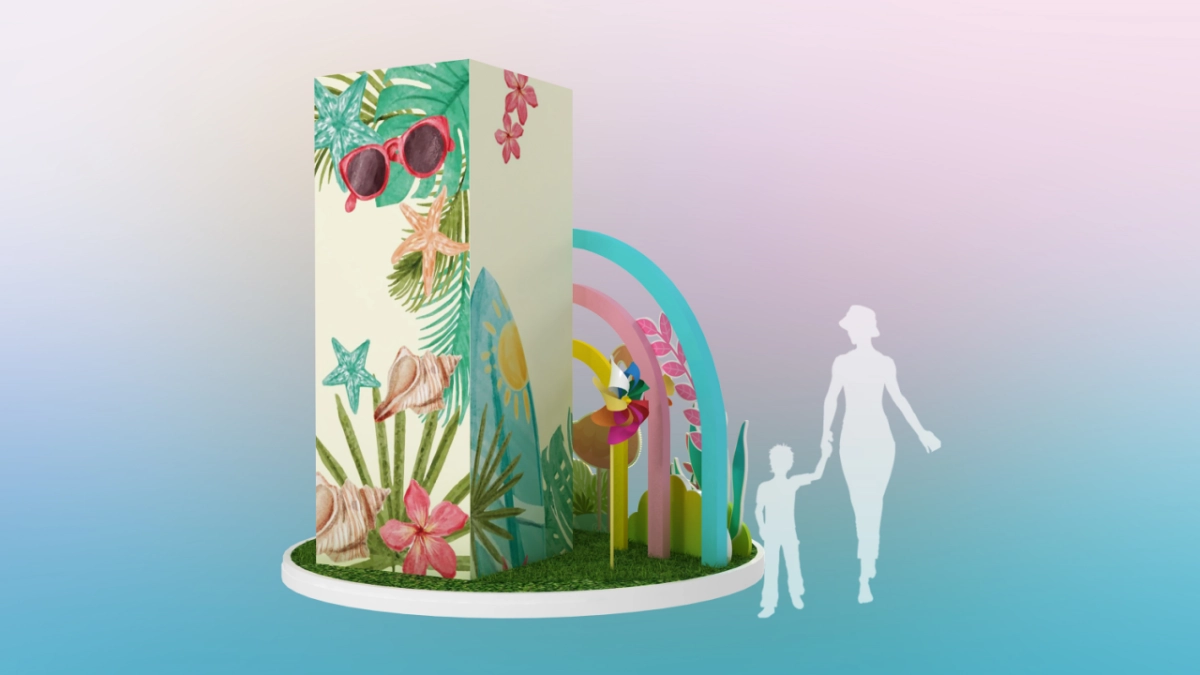 2020春季花艺绿植堆头美陈氛围包装_第6页