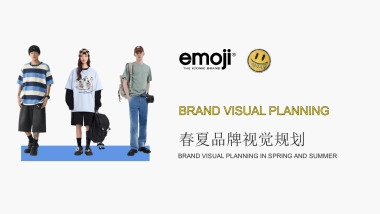 emoji服装表情包品牌春夏视觉拍摄规划方案