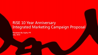 瑞思英语十周年整合营销方案